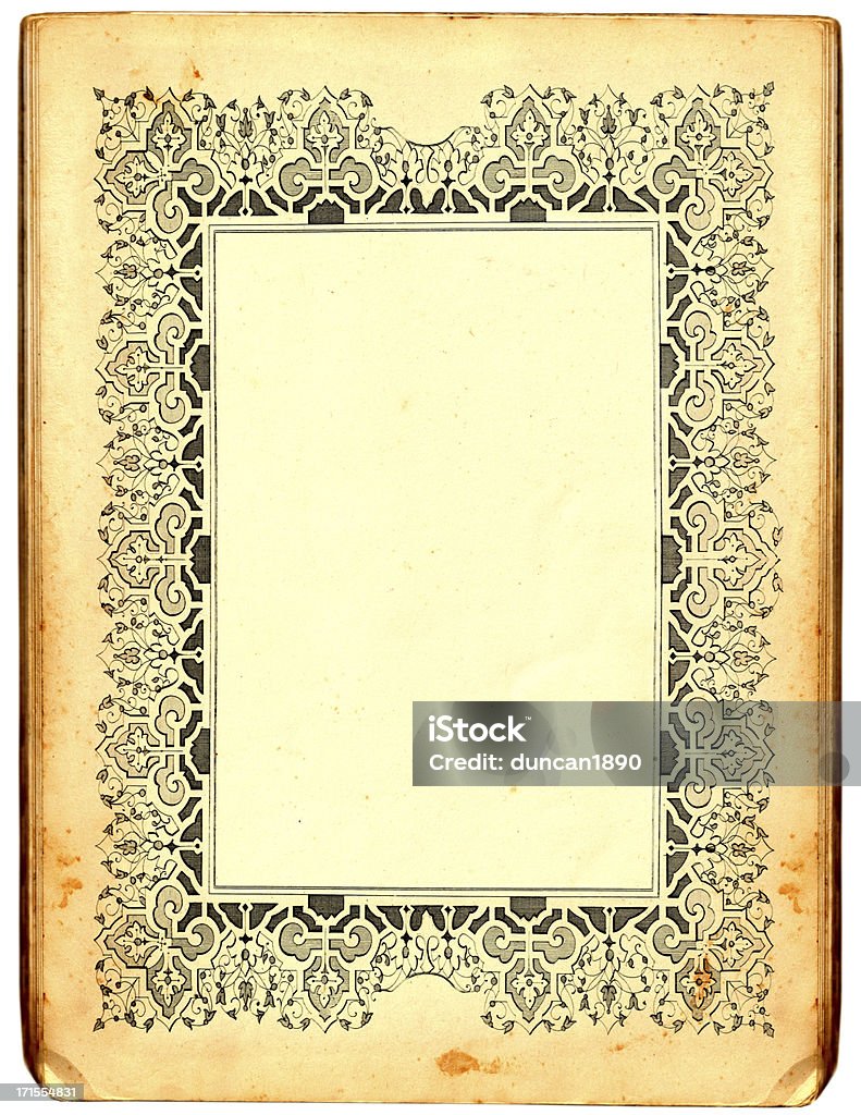 Papier-frame - Lizenzfrei Buchdeckel Stock-Illustration