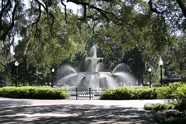 istock Forsyth Park Fountain - Savannah GA 171554856