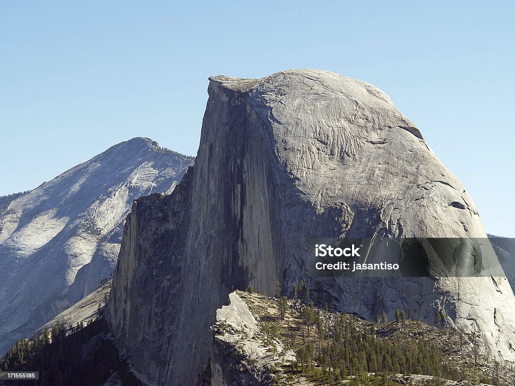Yosemite. Halbe Kuppel - Lizenzfrei Felsklettern Stock-Foto