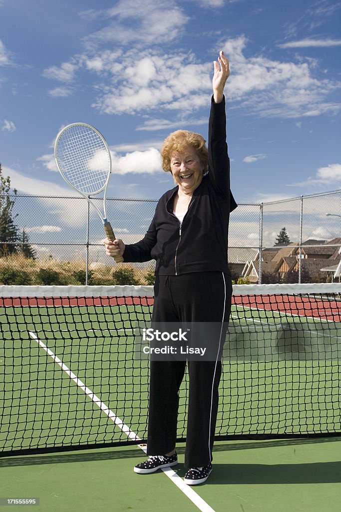 Champion jugador de tenis - Foto de stock de Actividad libre de derechos