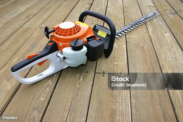 Gas Alimentato Bush Trimmer - Fotografie stock e altre immagini di Attrezzi da giardinaggio - Attrezzi da giardinaggio, Benzina, Cespuglio