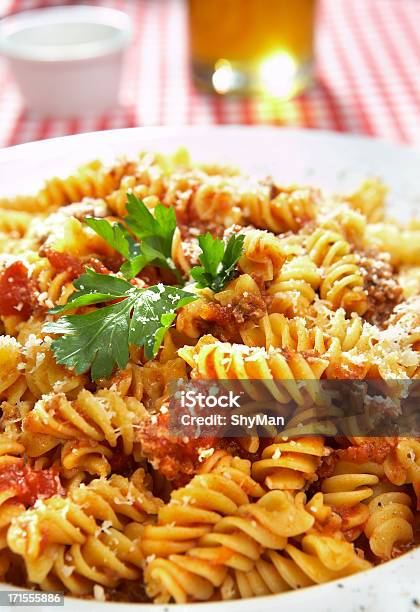 Pasta Stock Photo - Download Image Now - Bolognese Sauce, Cheese, Dinner
