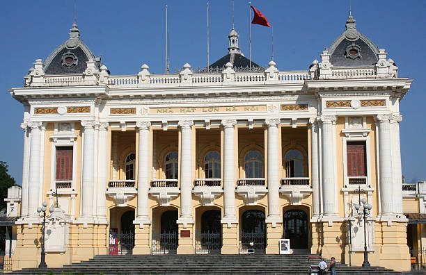 front view of hanoi opera house