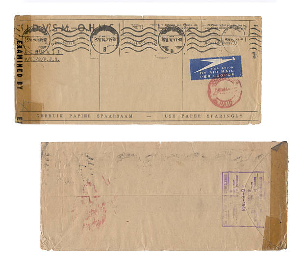 koperta roku 1944 - air mail world war ii war american culture zdjęcia i obrazy z banku zdjęć