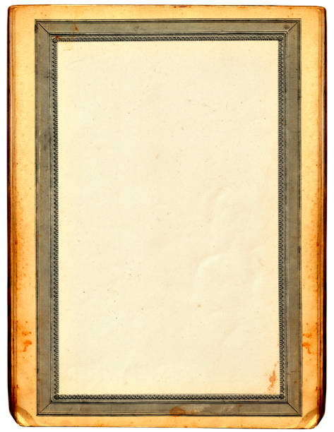 istock Antique paper with fancy border 171556463