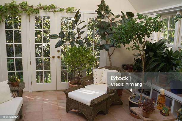 Conservatory And Greenhouse With Indoor Plants In Spa Stock Photo - Download Image Now