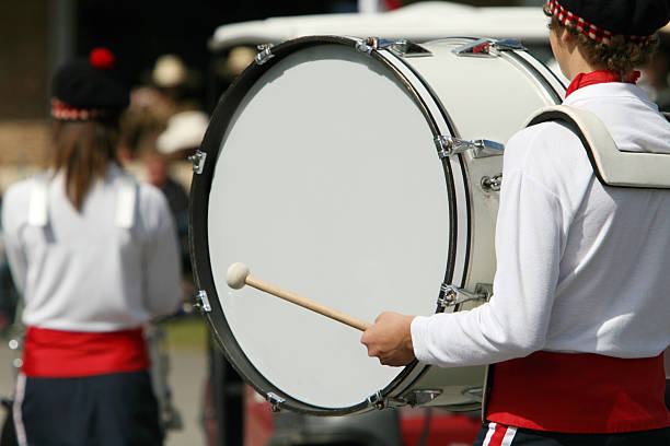 obtenha a banda! - marching band imagens e fotografias de stock