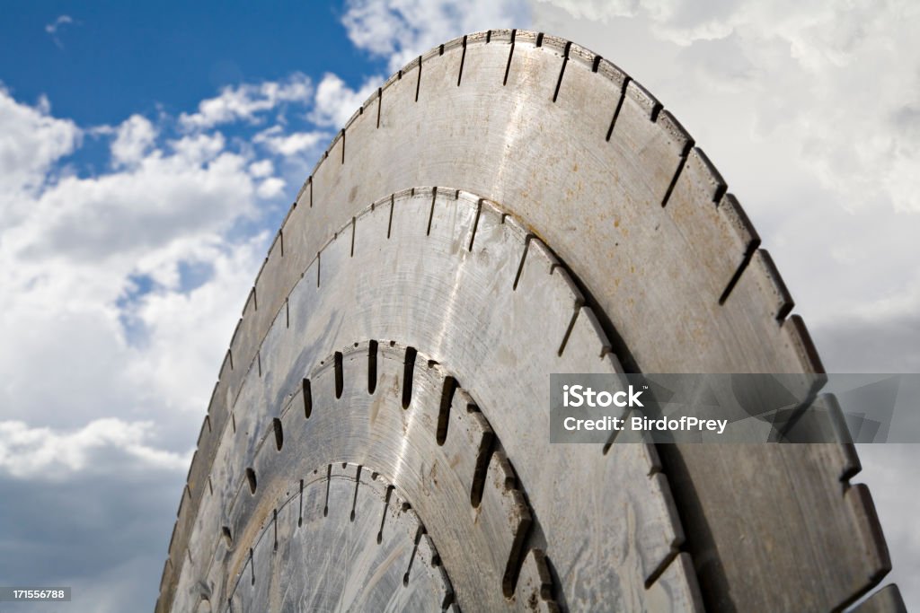 Lâmina de serra abstrato. - Foto de stock de Cimento royalty-free