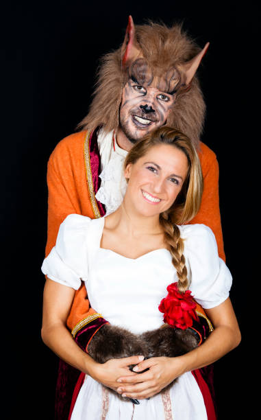 istock Beauty and the Beast. Lovely couple 171556881