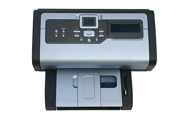 PC Printer (clipping path) stock photo