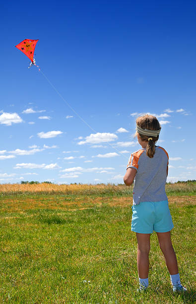 istock Little girl on meadow 171557215