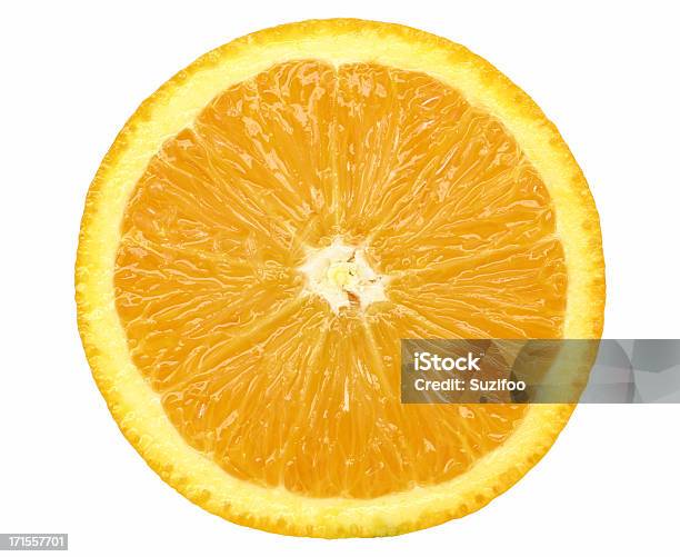 Оранжевый Slice — стоковые фотографии и другие картинки Апельсин - Апельсин, Белый фон, Горизонтальный