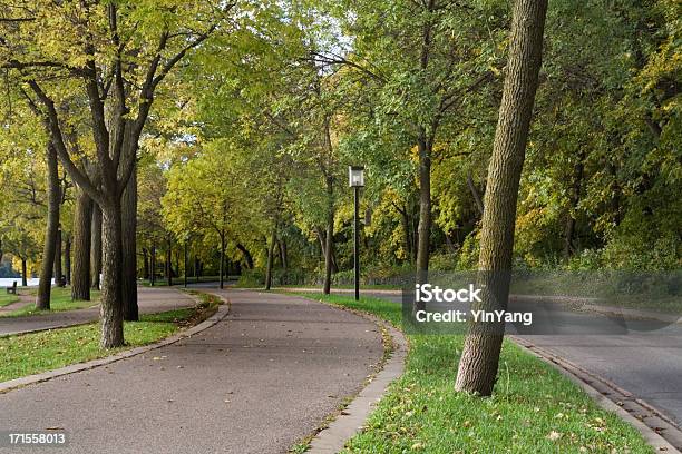 Осенью Parkway В — стоковые фотографии и другие картинки Лес - Лес, Большой город, Городская жизнь
