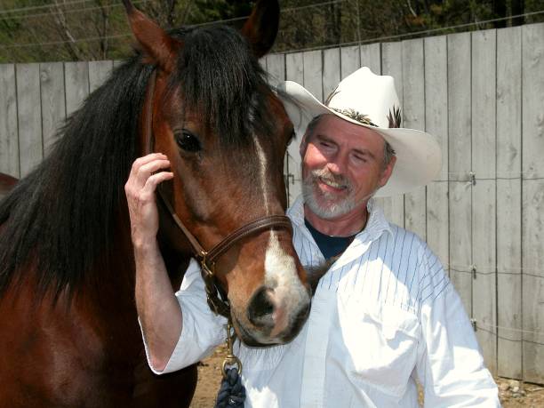 istock Cowboy and his horse 171558087