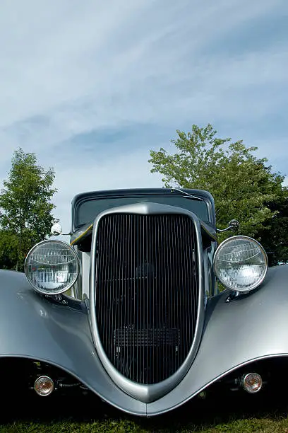 Classic Car - front view