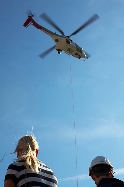 istock Blond hair hardhat helicopter 171558528