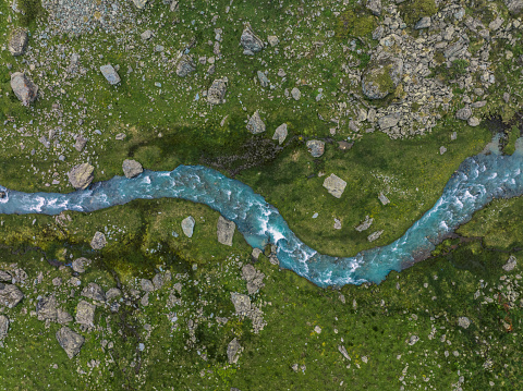 Rivers of the Swiss moutains