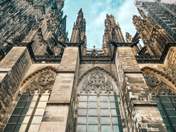 istock Partial View of the Cologne Cathedral in Germany 1715646414