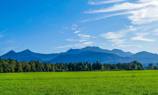 istock Alpine Landscape near Traunstein Germany 1715673081
