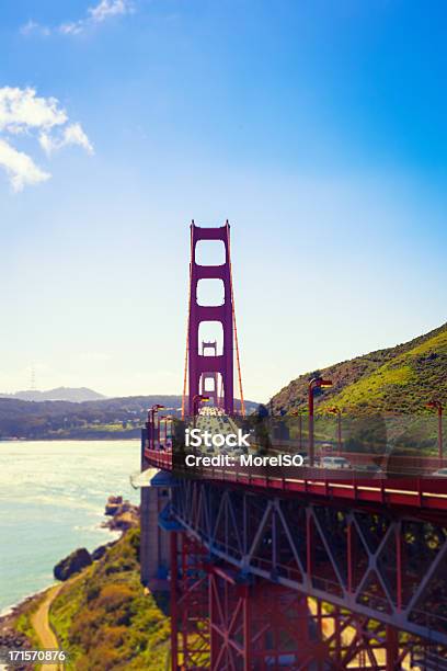 Foto de Ponte Golden Gate De San Francisco e mais fotos de stock de Brilhante - Luminosidade - Brilhante - Luminosidade, Califórnia, Colorido