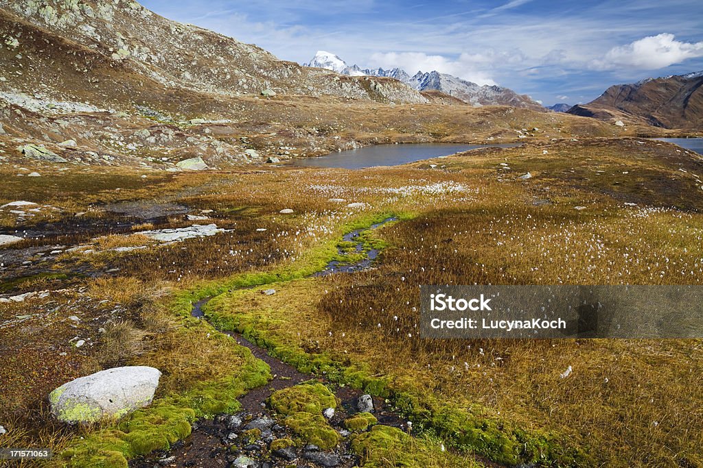 Herbst auf die Berge - Lizenzfrei Alpen Stock-Foto