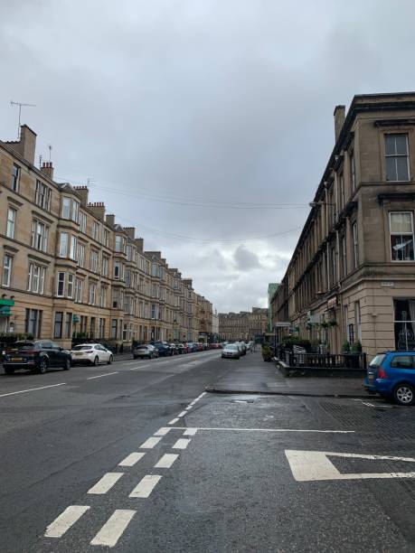istock Blonde Sandstone Terraced Homes in Glasgow, Scotland 1715710834