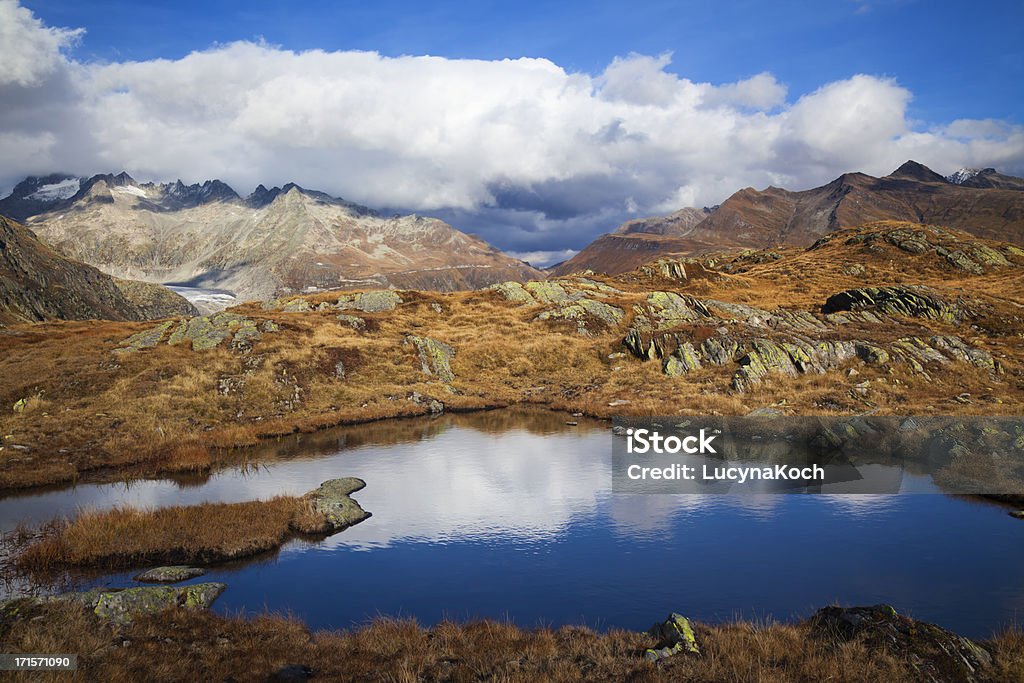 Herbst auf die Berge - Lizenzfrei Alpen Stock-Foto