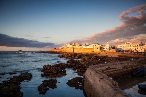 The Atlantic fishing port of Essaouira.