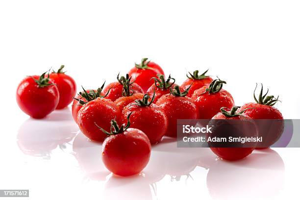 Wet Cherry Tomatoes Stock Photo - Download Image Now - Back Lit, Cherry Tomato, Clean