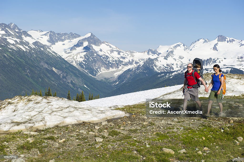 Escursioni per la famiglia - Foto stock royalty-free di 12-17 mesi