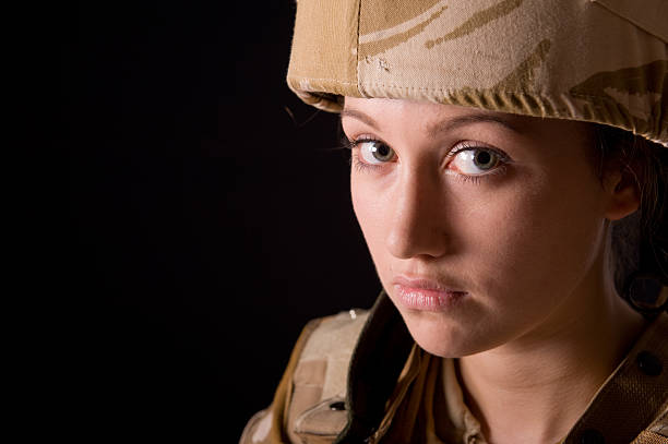 istock Young Woman Soldier 171571844