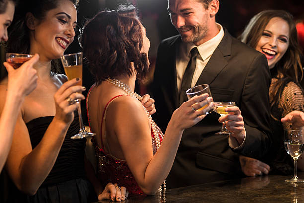 istock Friends With Drinks At Bar Counter. 171572177