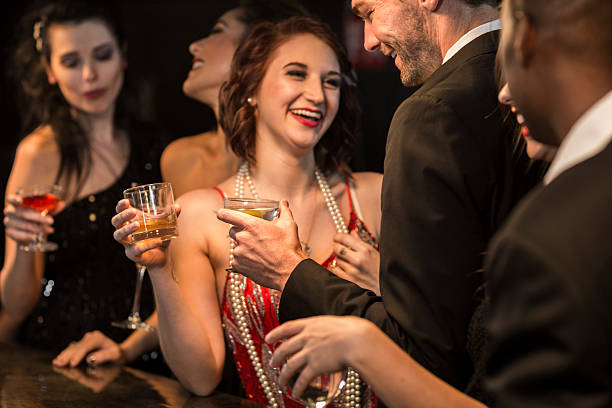 istock Friends With Drinks At Bar Counter. 171572269