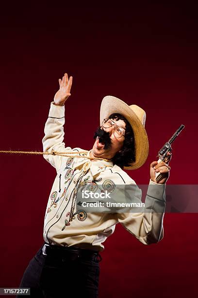 Westernwird Lassoed Stockfoto und mehr Bilder von Humor - Humor, Cowboy, Lasso