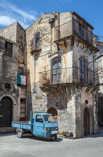 Idyllic and run-down house in Forza d'AgrA, Sicily Italy-MORE images from Sicily: