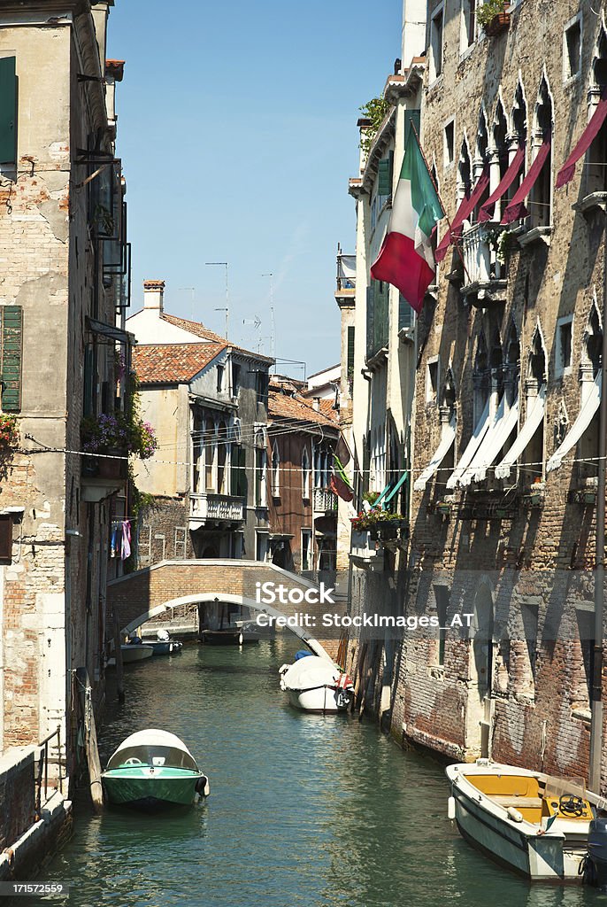 Herrliche Stock-Foto von einem venezianischen Alley - Lizenzfrei Alt Stock-Foto