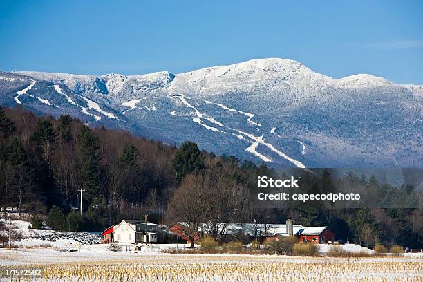 Schönen Winter In Stowe Stockfoto und mehr Bilder von Vermont - Vermont, Stowe - Vermont, Winter