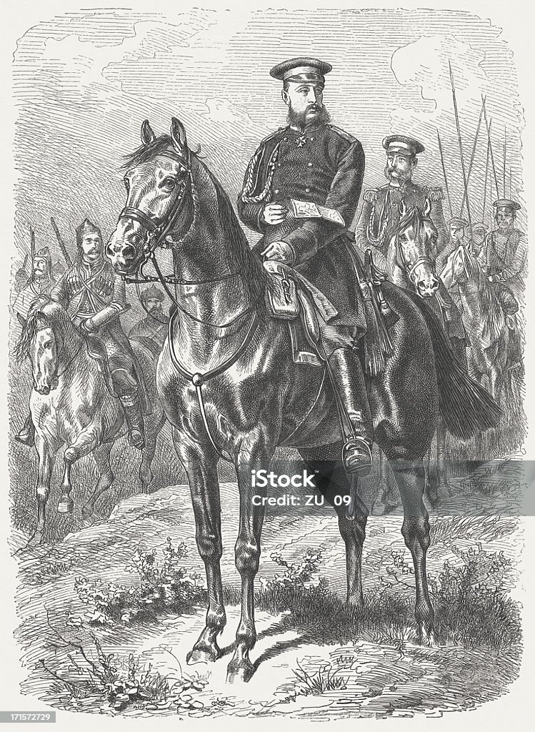 Nikolaus I. von Russland - Lizenzfrei Kaiser Stock-Illustration