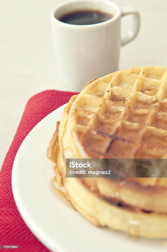 Gaufres pour le petit déjeuner - Photo de Aliment libre de droits