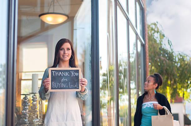 istock Thank you for buying local 171573396