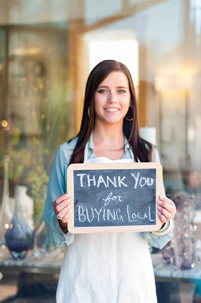 istock Thank you for buying local 171573544