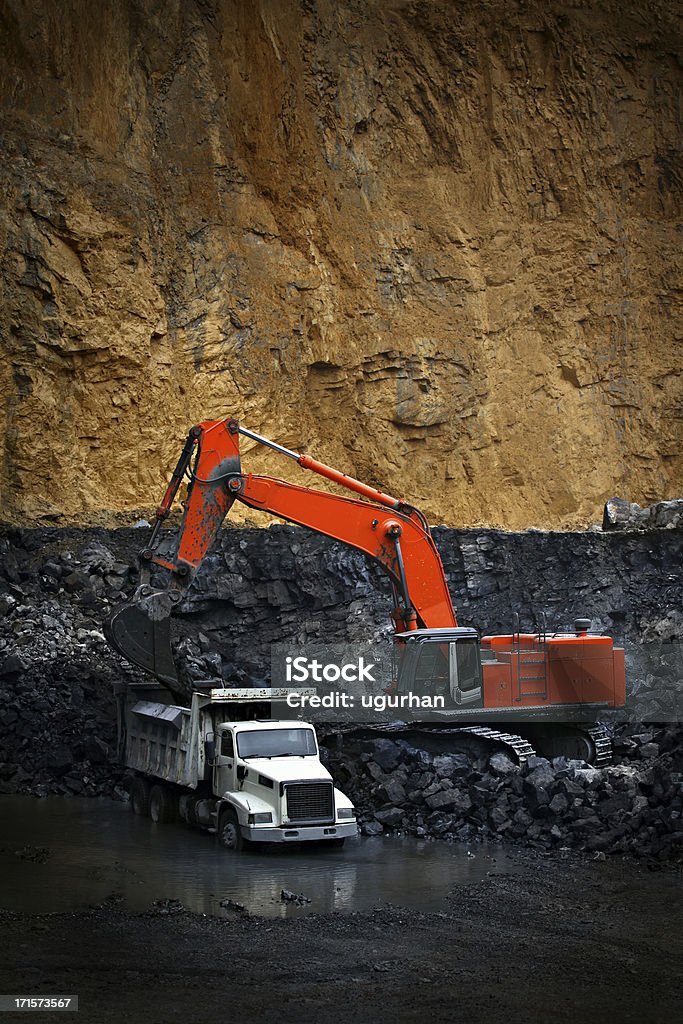 Mineração - Foto de stock de Mina de cobre royalty-free