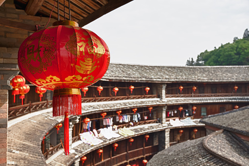 The Fujian Tulou (or Earth Houses) are traditional housing in Hakka Villages in Fujian Province of China.