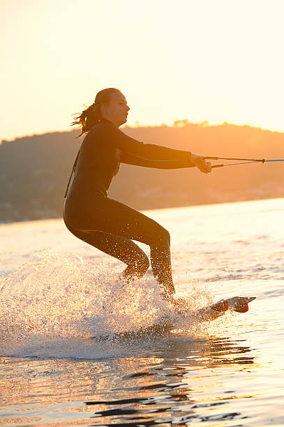 istock Young Girl Wakeboarding at the Cote D'Azur 171573973