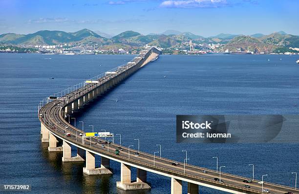 Niteroi Bridge River Stock Photo - Download Image Now - Niteroi, Rio de Janeiro, Bridge - Built Structure