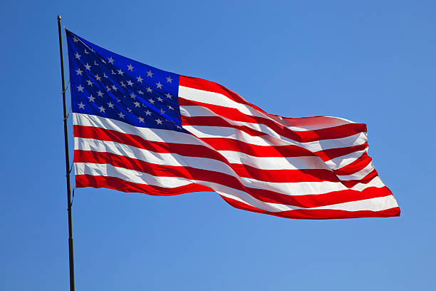 istock American Flag Waving in the Wind 171574305