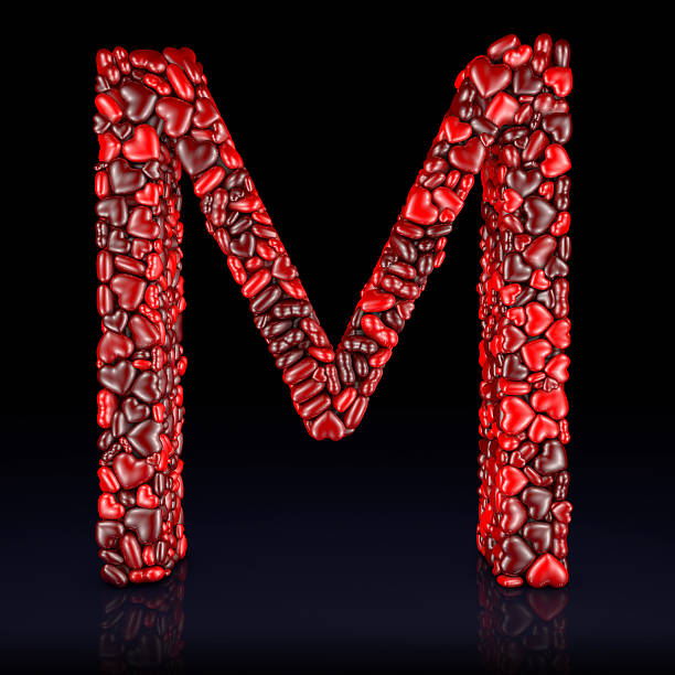 Heart Letter M Stock Photo - Download Image Now - Letter M, Abstract, Alphabet - iStock Heart Letter M Stock Photo - Download Image Now - Letter M, Abstract, Alphabet - iStock