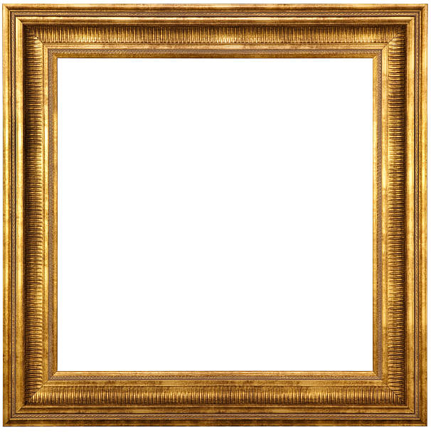 Classic Gold Picture Frame With Clipping Path Classic Gold Picture Frame With Clipping Path. When you place this image in your layout program it will come-in with no background due to the clipping path, so you can lay it over your image, graphic or anything square for instant enhancement. fancy frame stock pictures, royalty-free photos & images