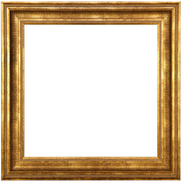 Classic Gold Picture Frame With Clipping Path Classic Gold Picture Frame With Clipping Path. When you place this image in your layout program it will come-in with no background due to the clipping path, so you can lay it over your image, graphic or anything square for instant enhancement. square stock pictures, royalty-free photos & images