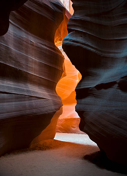 Beautiful rockformation in Antelope Canyon, Arizona, Southwest USA.